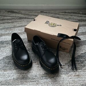 1461 Quad - Polished Smooth Leather